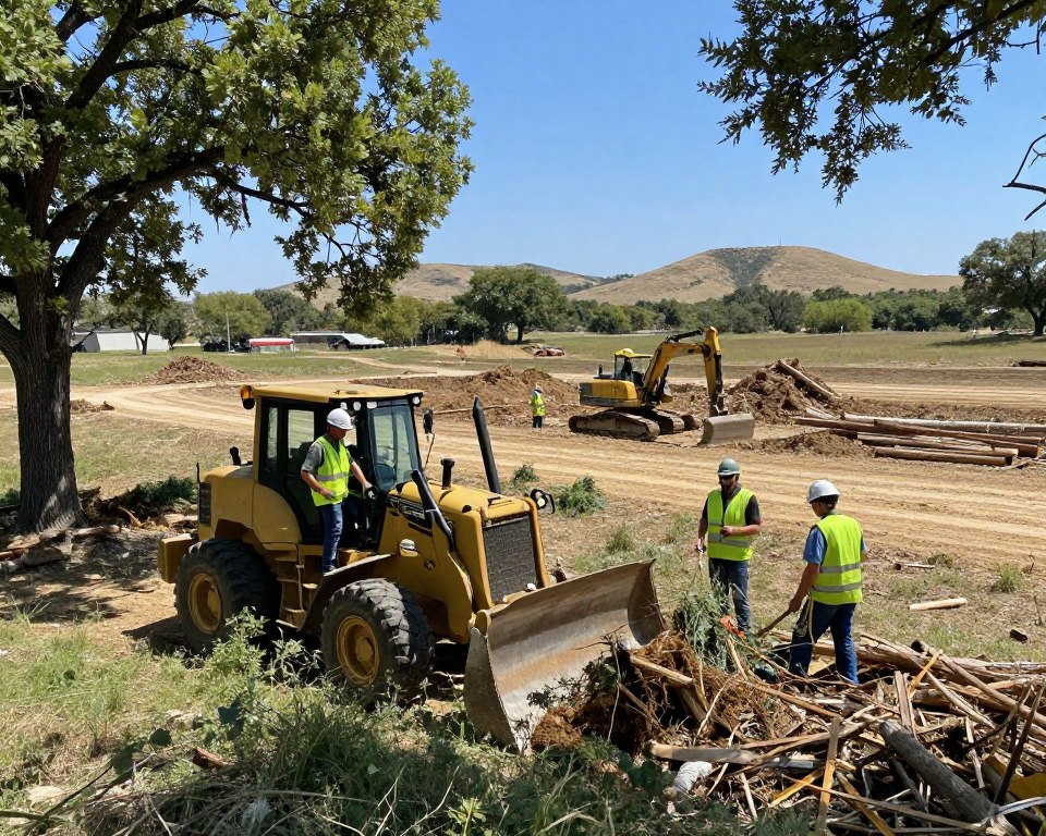 Land Clearing In Roanoke TX